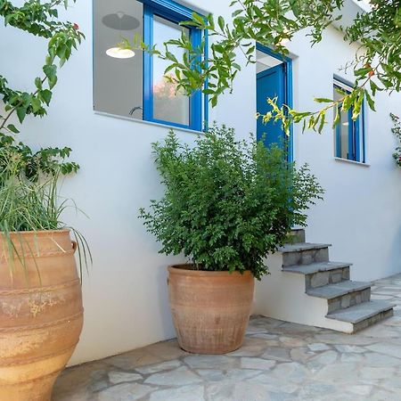 Blue Moon Apartments Makrýgialos エクステリア 写真